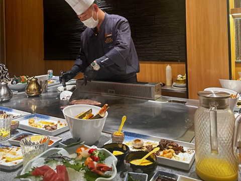 山之川鐵板燒自助-志銘鐵板燒設備